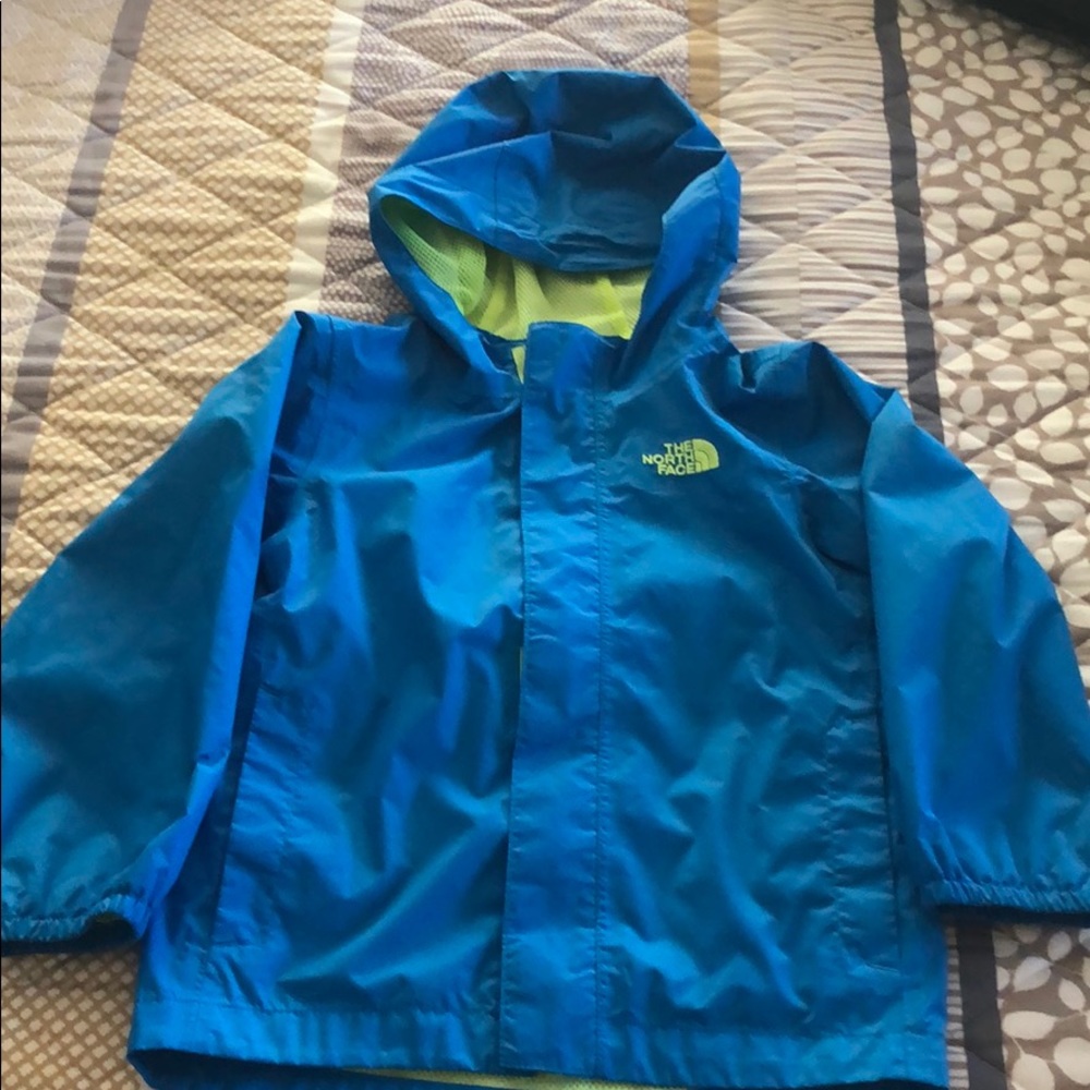 The North Face rain jacket